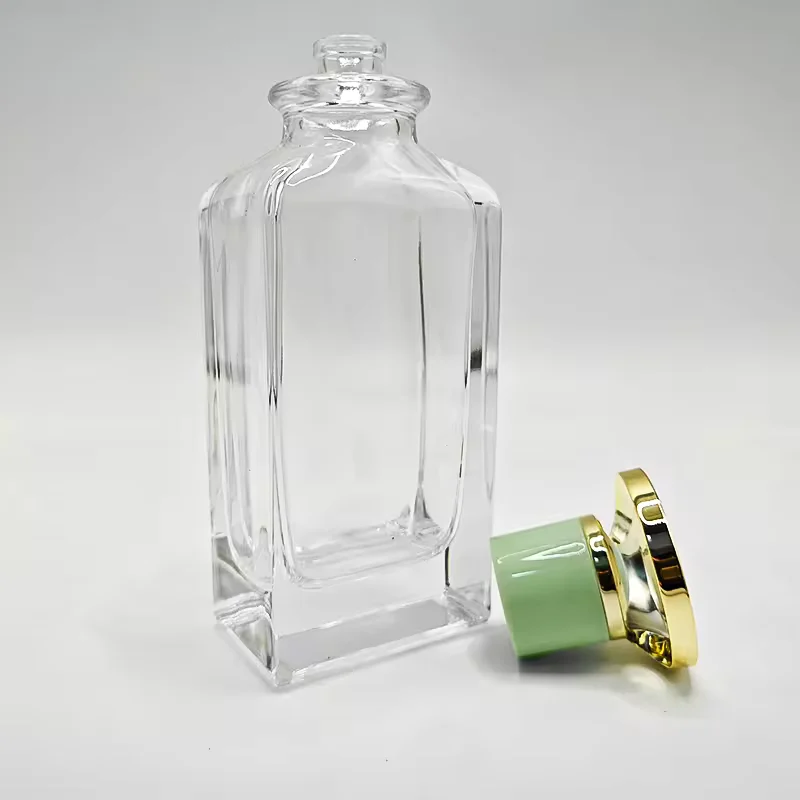 Square Glass Perfume Bottle with Custom Logo image 3
