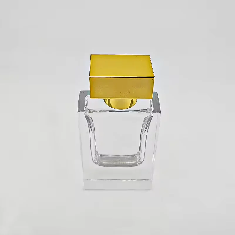 Luxury Glass Perfume Bottles Empty Refillable Crimp Neck Seal with Gold Cap image 5