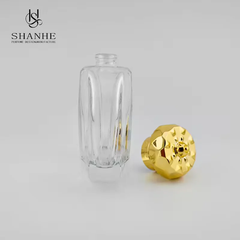 Customized Logo Empty Glass Perfume bottle Portable Refillable Packing image 2