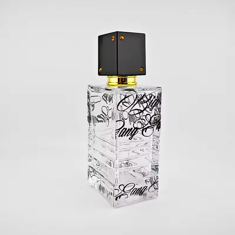 Square Glass Perfume Bottle
