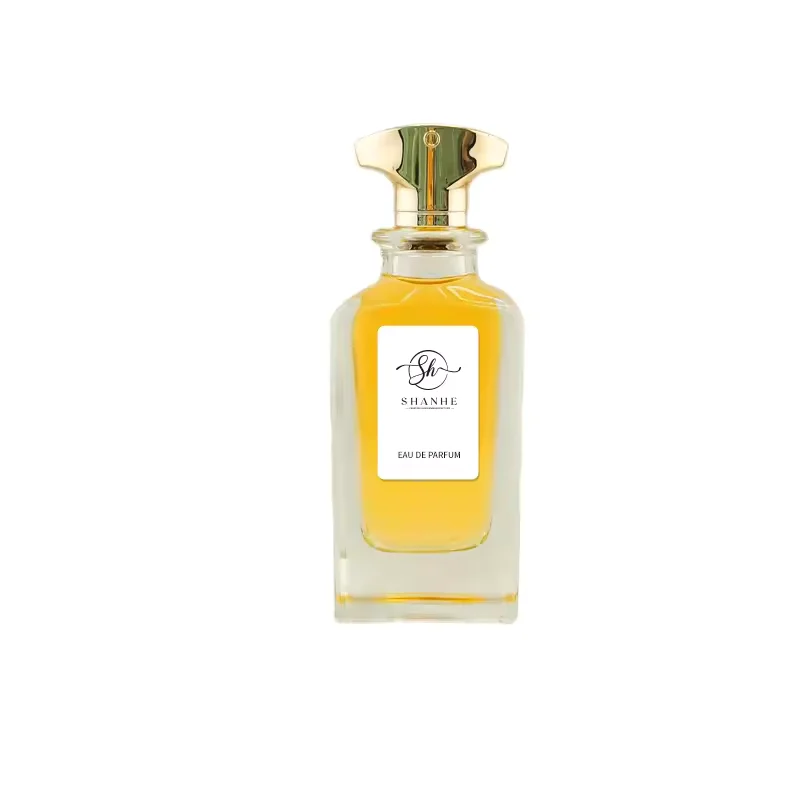 Luxury Elegant Glass Perfume Bottles with Pump Sprayer Metal Cap Cosmetic