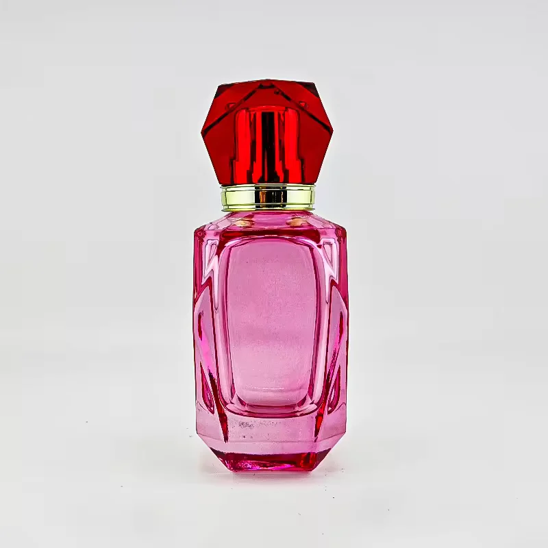 Custom Empty Glass Perfume Bottle - Sizes with Design Sample Refillable