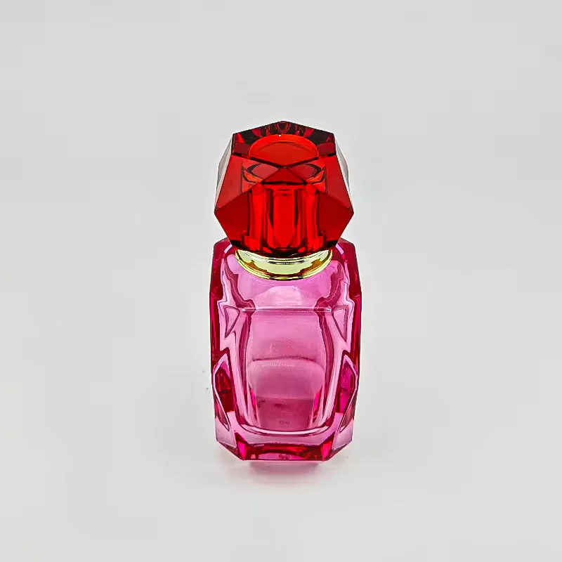 Custom Empty Glass Perfume Bottle - Sizes with Design Sample Refillable image 2