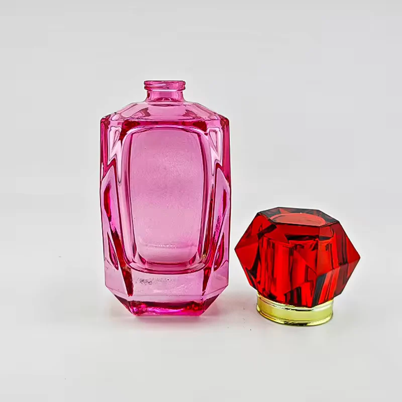 Custom Empty Glass Perfume Bottle - Sizes with Design Sample Refillable image 3