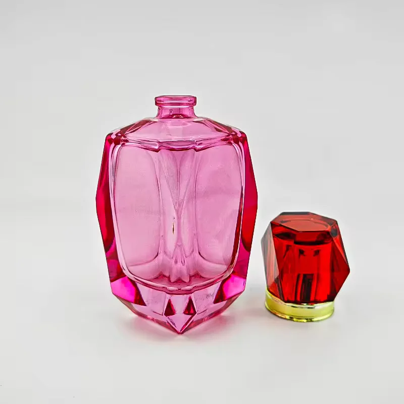 Custom Empty Glass Perfume Bottle - Sizes with Design Sample Refillable image 4