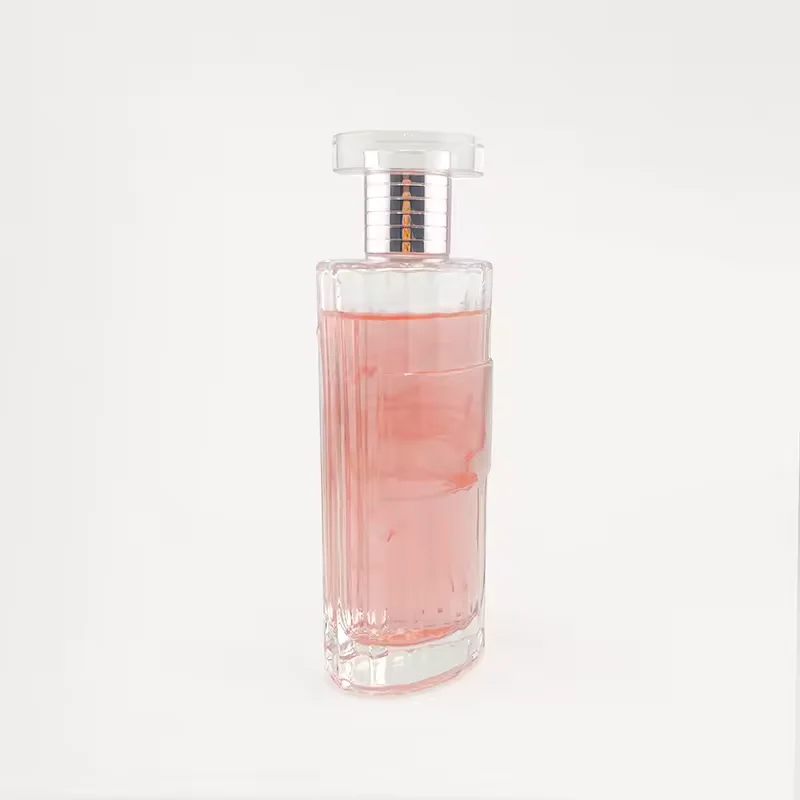 Clear Glass Perfume Bottle with Crimp Neck image 5