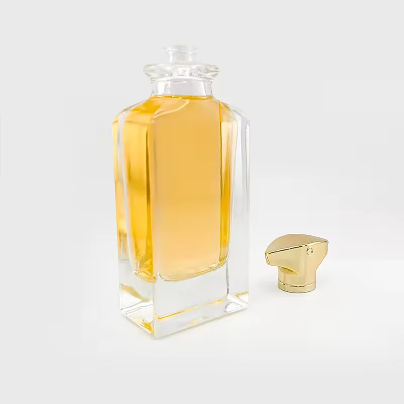 Clear Glass Perfume Bottle