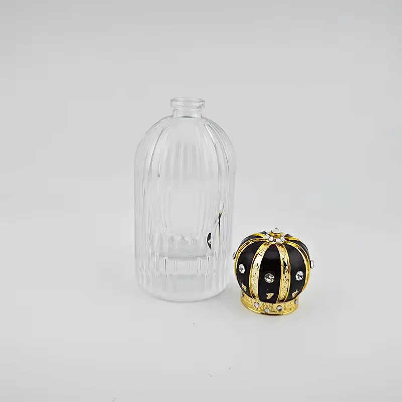 Clear Glass Perfume Bottle with Custom Logo image 5