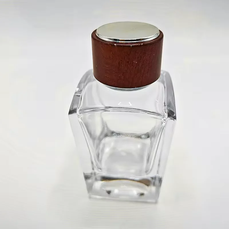 Custom Luxury Crimp Neck Glass Spray Bottle Box Unique Design Empty image 3