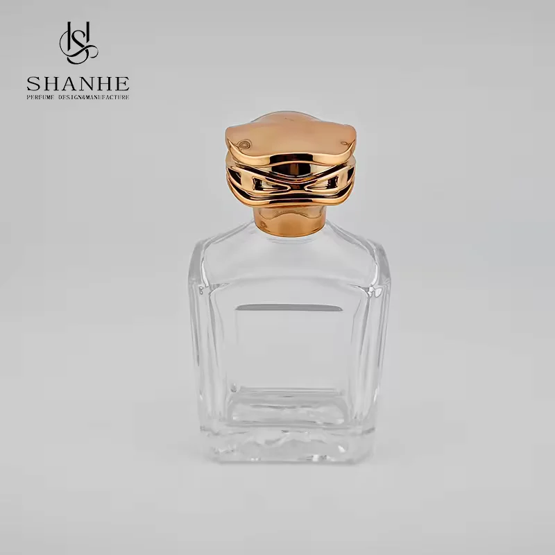 Luxury Glass Perfume Bottles with Cap Refillable for Aromatherapy Diffuser image 3