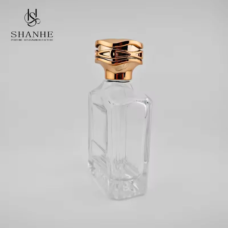 Luxury Glass Perfume Bottles with Cap Refillable for Aromatherapy Diffuser image 4