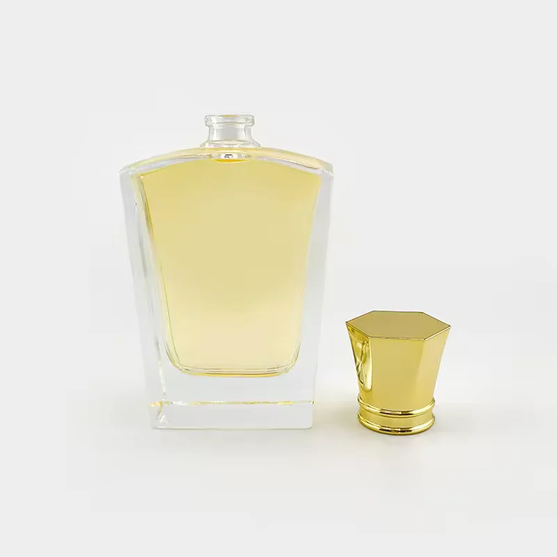 Modern Luxury Glass Perfume Bottles Custom Color Hot Stamping Surface Unique