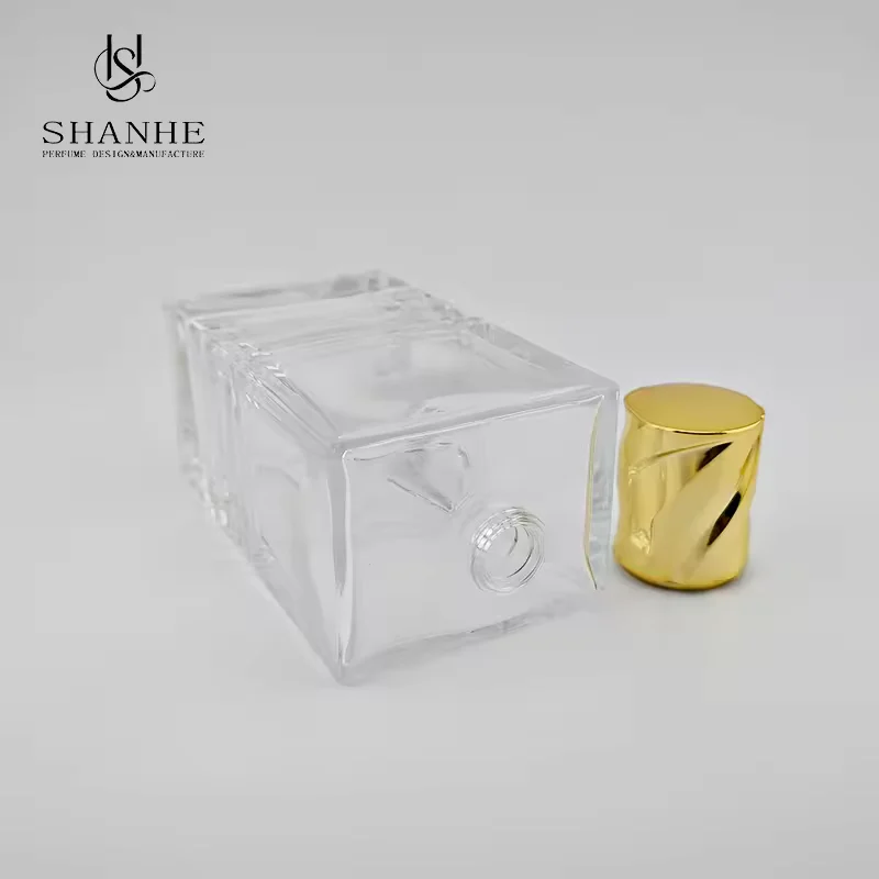 Square Glass Perfume Bottle image 4
