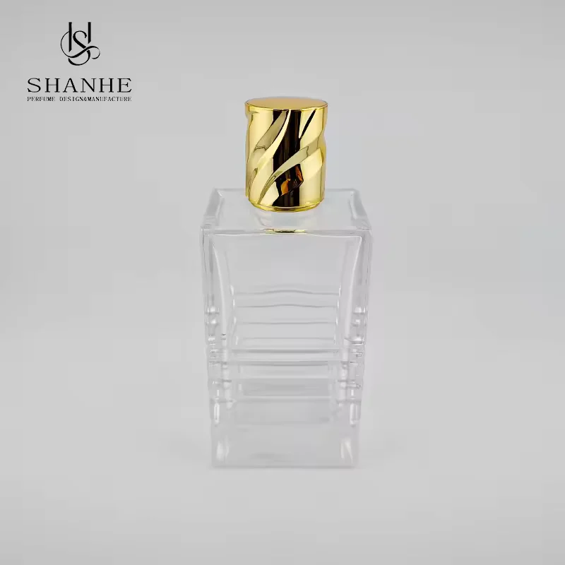Square Glass Perfume Bottle image 5