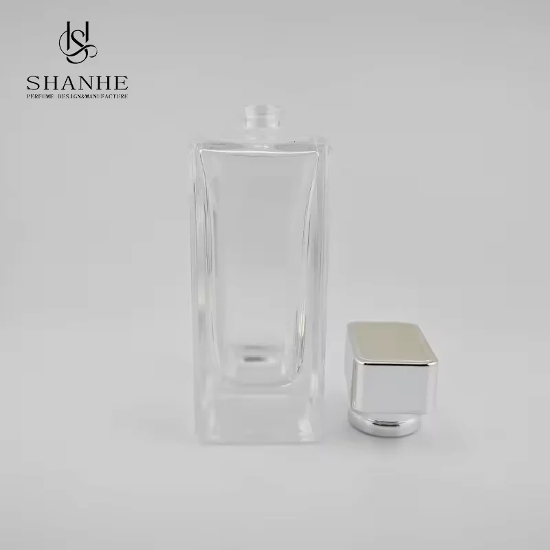 Clear Glass Perfume Bottle image 2