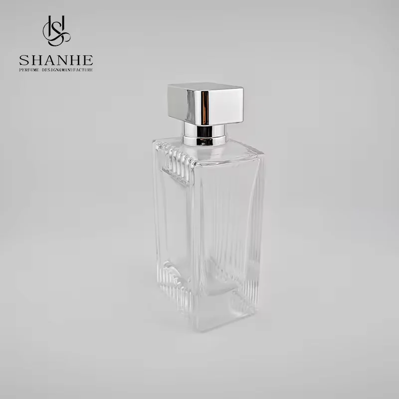 Clear Glass Perfume Bottle image 3