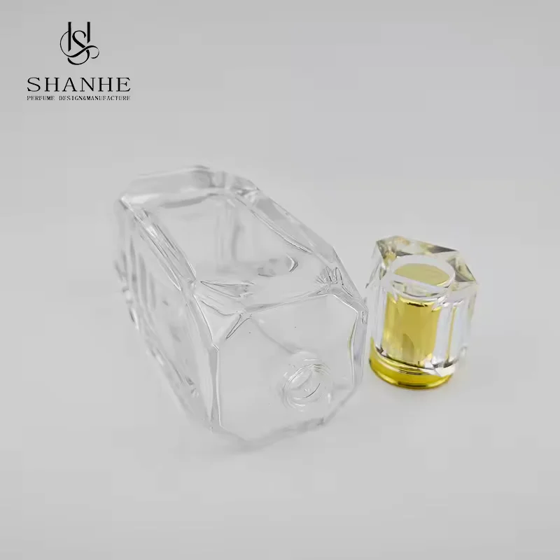 Clear Glass Perfume Bottle image 4