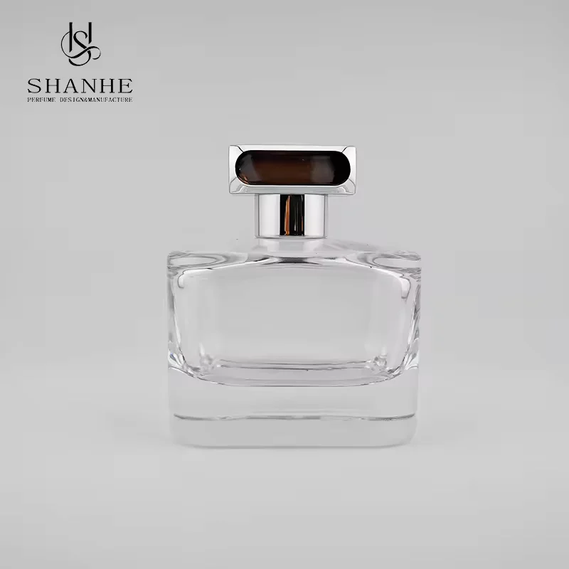 Rectangular Glass Perfume Bottle