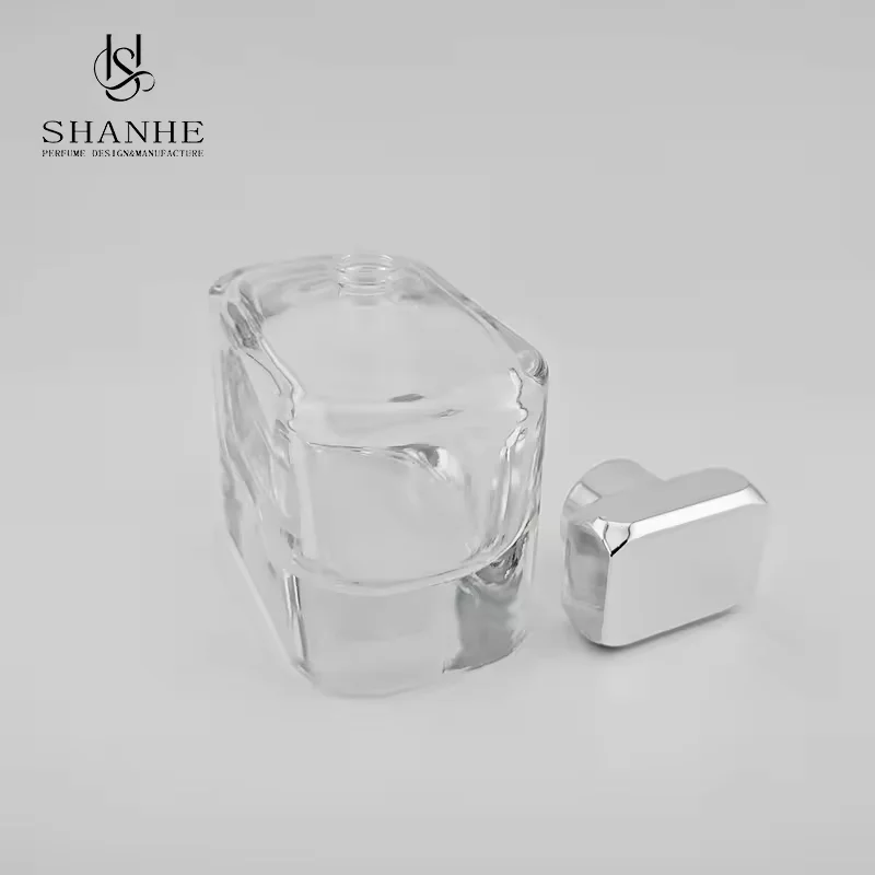 Rectangular Glass Perfume Bottle image 5