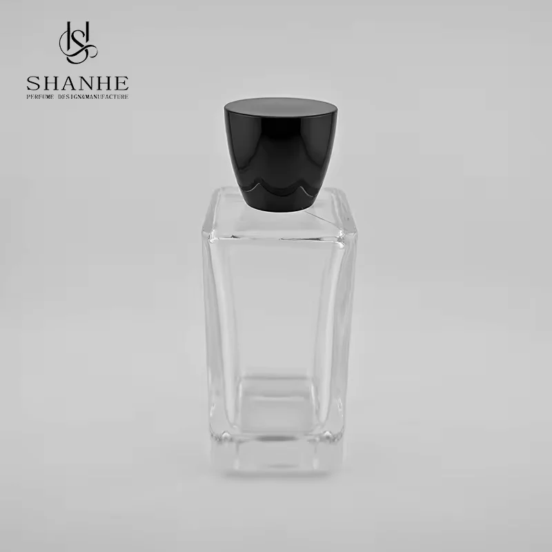 Clear Glass Perfume Bottle with Crimp Neck image 5