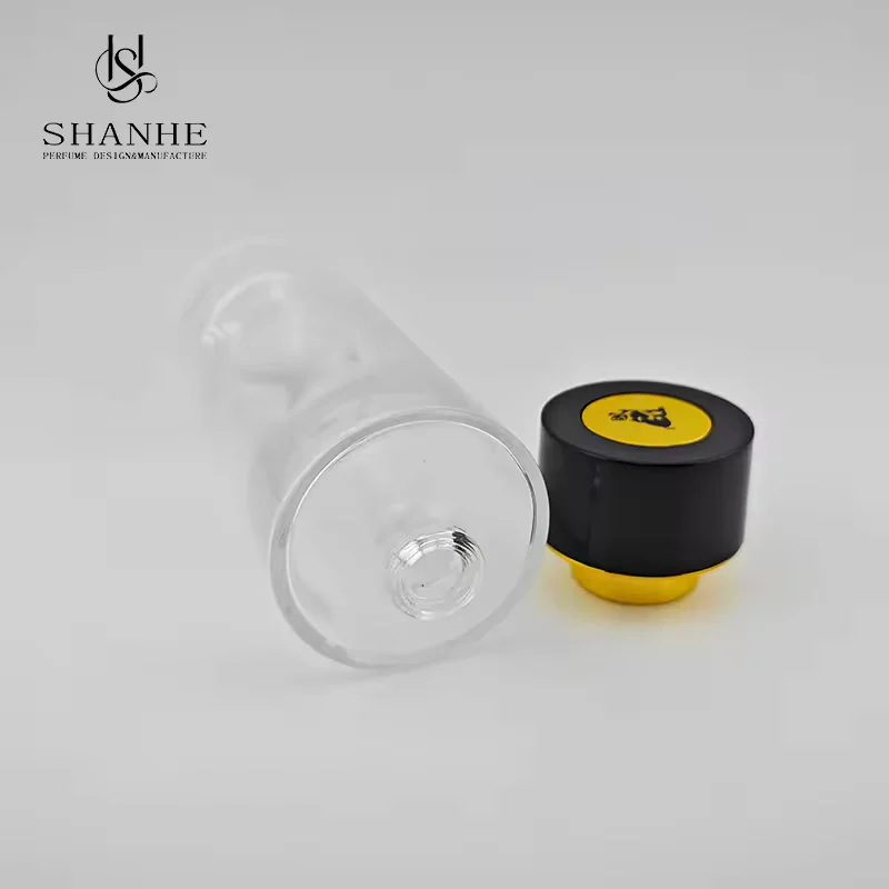 Cylindrical Glass Perfume Bottle with Crimp Neck image 5