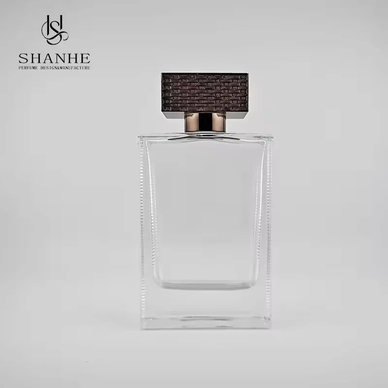 Clear Glass Perfume Bottle