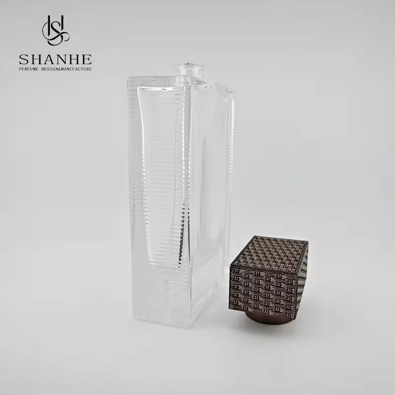 Clear Glass Perfume Bottle image 2
