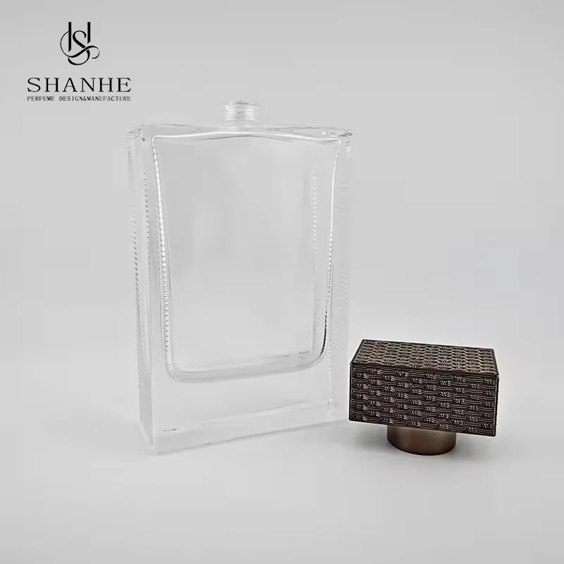 Clear Glass Perfume Bottle image 3