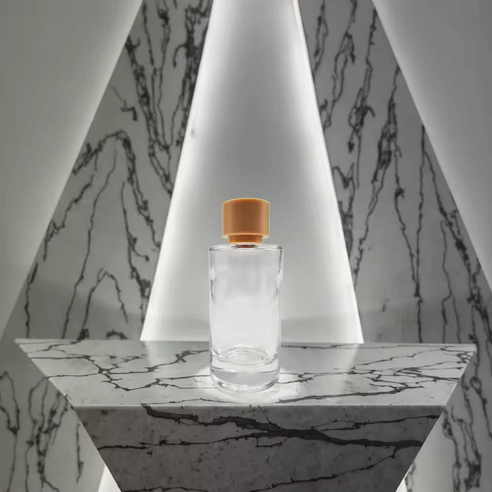 Cylindrical Glass Perfume Bottle image 5