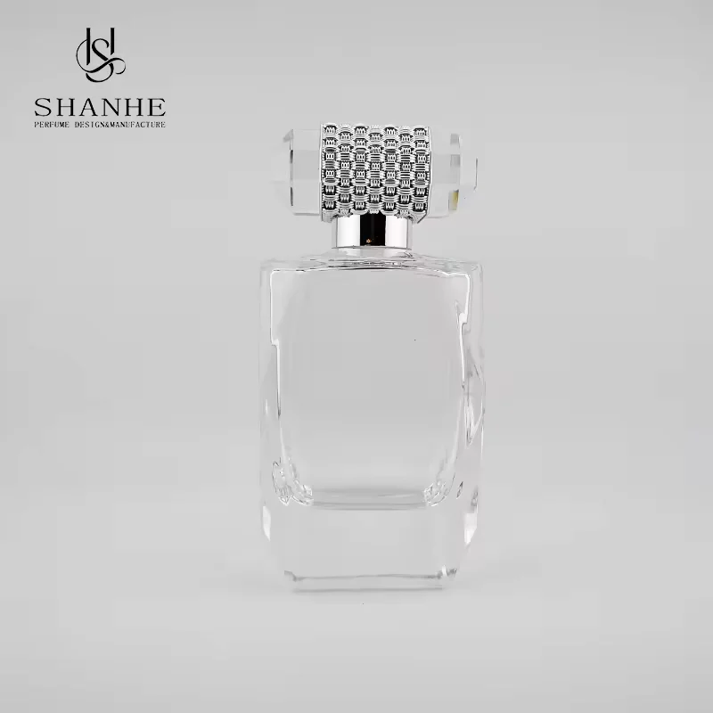 Square Glass Perfume Bottle