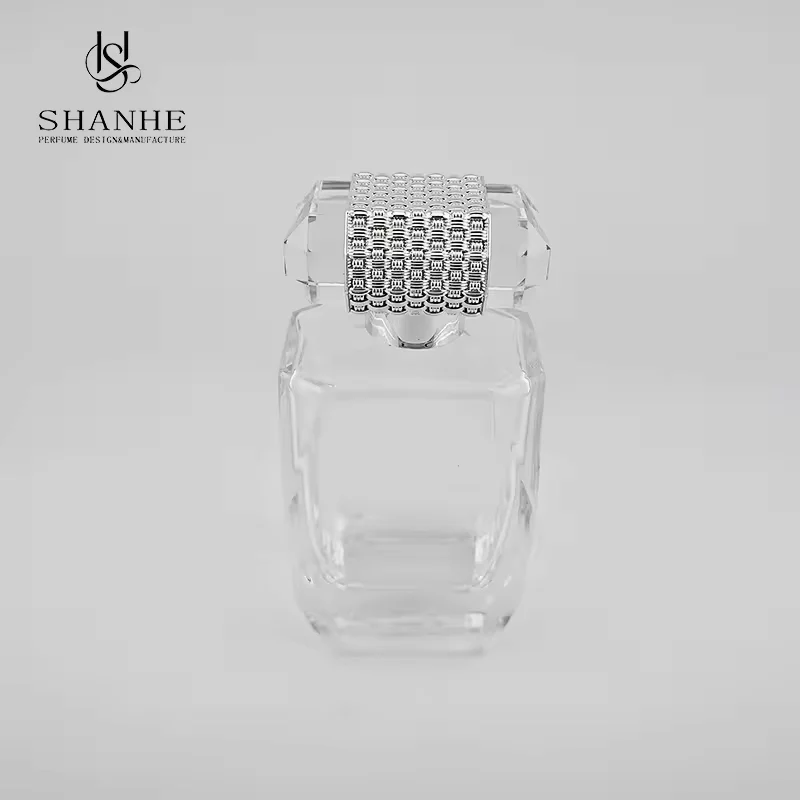 Square Glass Perfume Bottle image 4