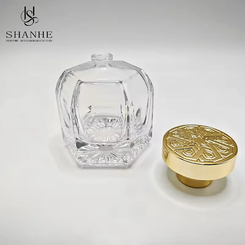Luxury Custom Logo Perfume Bottles with Gold Caps Quality Leak-Proof Design image 2