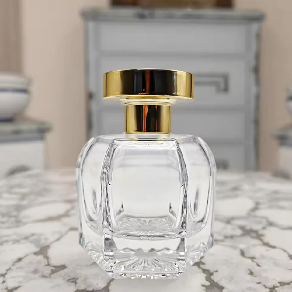 Luxury Custom Logo Perfume Bottles with Gold Caps Quality Leak-Proof Design image 5