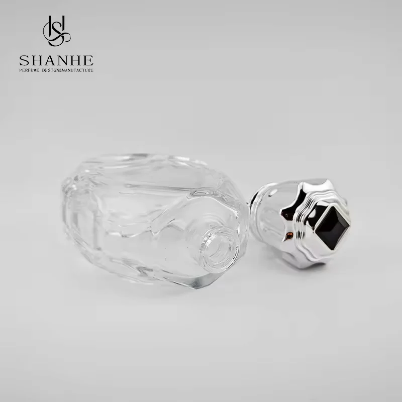 Square Glass Perfume Bottle image 2