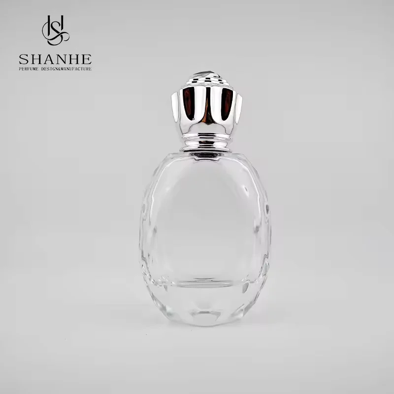 Square Glass Perfume Bottle image 3