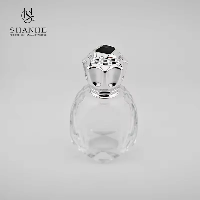 Square Glass Perfume Bottle image 4