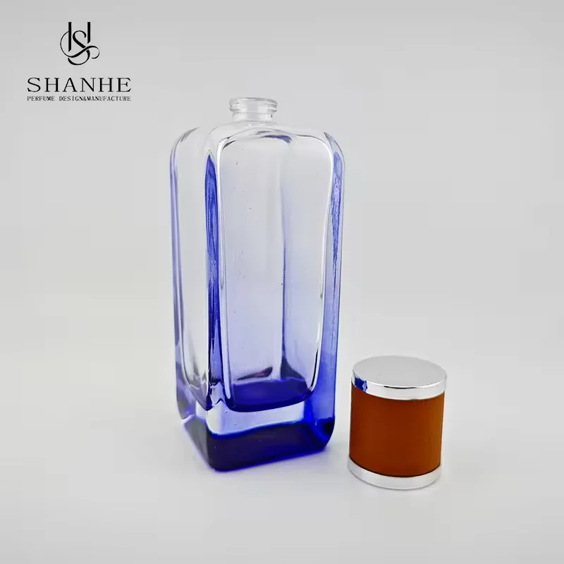Gradient Square Glass Perfume Bottle image 2
