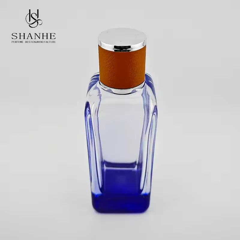 Gradient Square Glass Perfume Bottle image 3