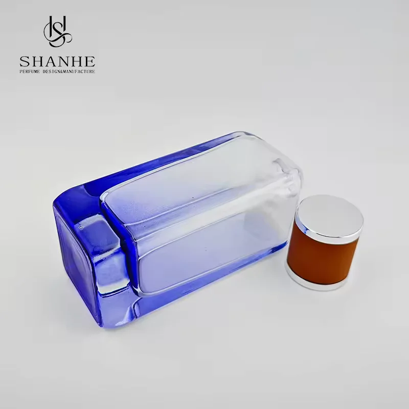 Gradient Square Glass Perfume Bottle image 4
