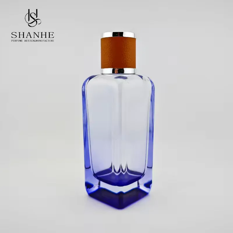 Gradient Square Glass Perfume Bottle image 5