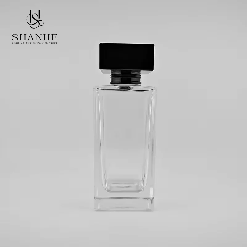 Square Glass Perfume Bottle