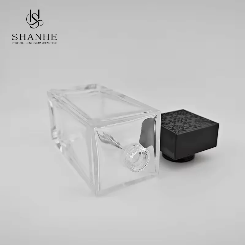 Square Glass Perfume Bottle image 4