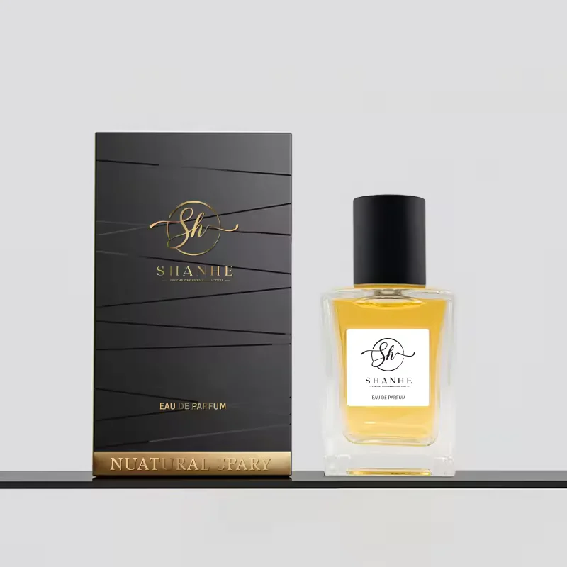 Luxury Fragrance Perfume Bottle Capacity with Elegant Packaging Box and Pump