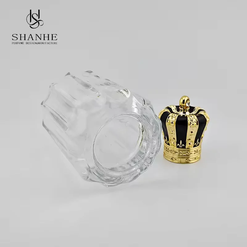 Clear Glass Perfume Bottle image 2