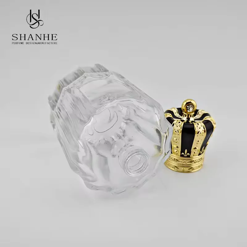 Clear Glass Perfume Bottle image 5