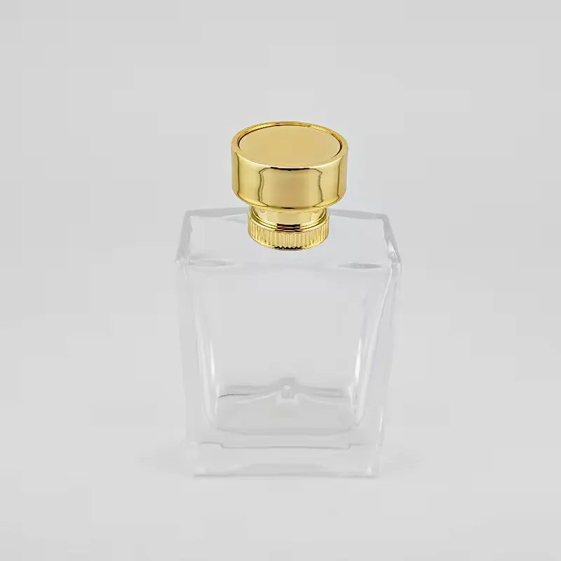 Luxury Perfume Glass Bottle Empty Luxury Perfume Bottle with Cap Box Packing image 2