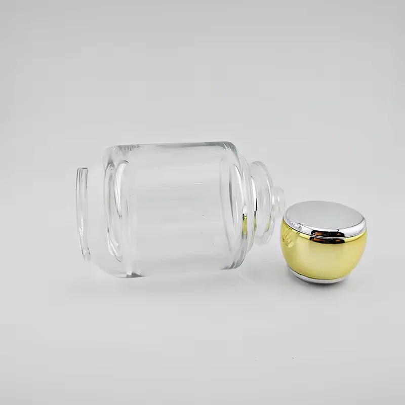 Cylindrical Glass Perfume Bottle image 3