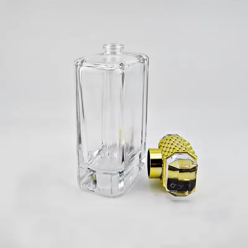 Square Glass Perfume Bottle with Custom Logo