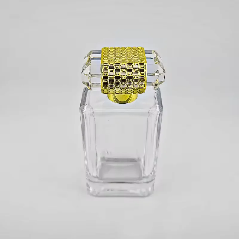Square Glass Perfume Bottle with Custom Logo image 4