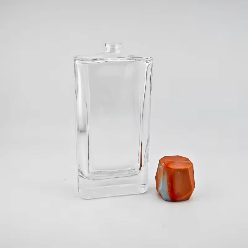 Square Glass Perfume Bottle image 2